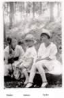 Saburo and sisters Yukiko and Ayako, 1930 (29kb)